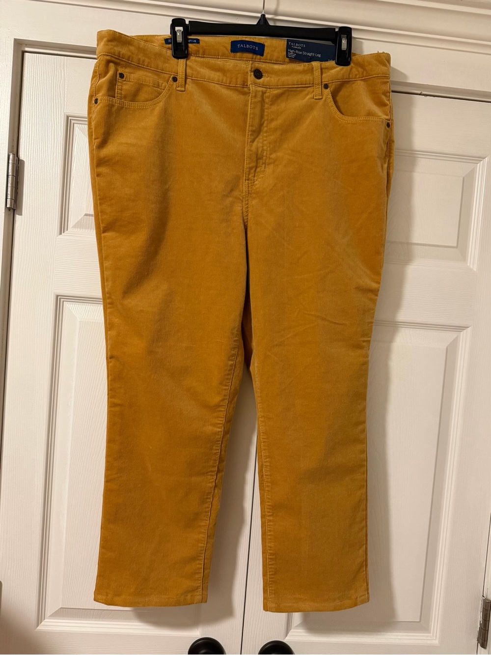 Talbots woman’s Corduroy Pants in Mustard